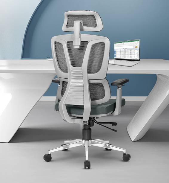 Da URBAN Beatle Grey High Back Mesh Office Executive Chair