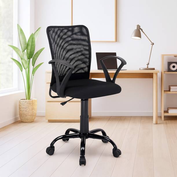 Newturn Sigma S1 Ergonomic Mesh Executive office metal stand Synthetic Fiber Office Adjustable Arm Chair