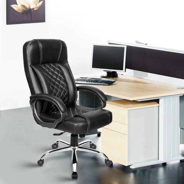 Rose Designer Chairs ROSE I10 Leatherette Executive High Back, 1 Year Warranty, Leatherette Office Executive Chair