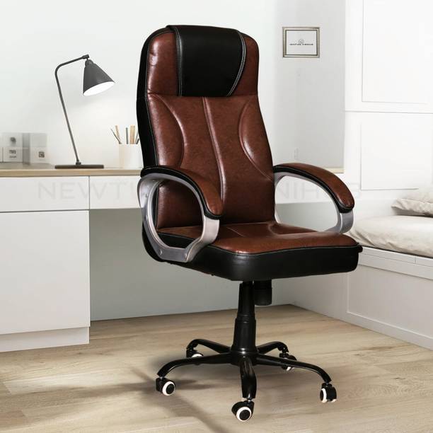 Newturn BMW Ergonomic Home OFFICE CUSHION HIGH BACK Leatherette Office Executive Chair