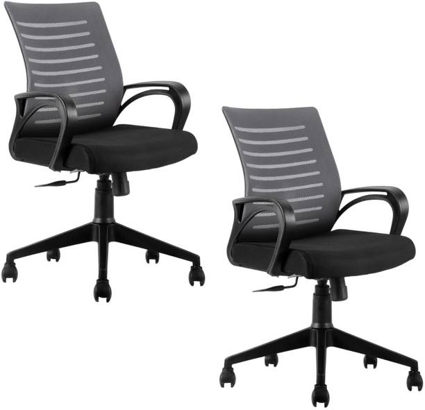 MAESTRO SEATING SYSTEMS Home & Office Mesh Chair with Fixed Handles -Comfortable Desk Chair Office Chair Fabric Office Adjustable Arm Chair