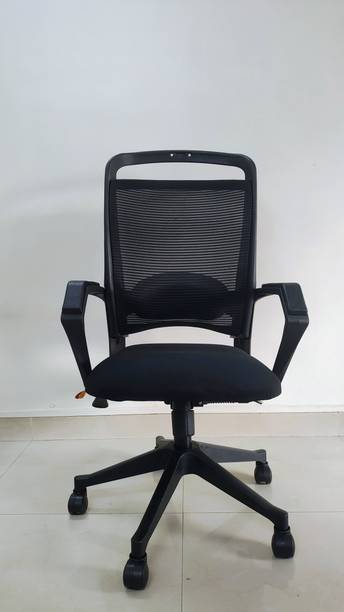 Faab International Faab "Cloud" Mid Back Mesh, Cotton Office Conference Chair