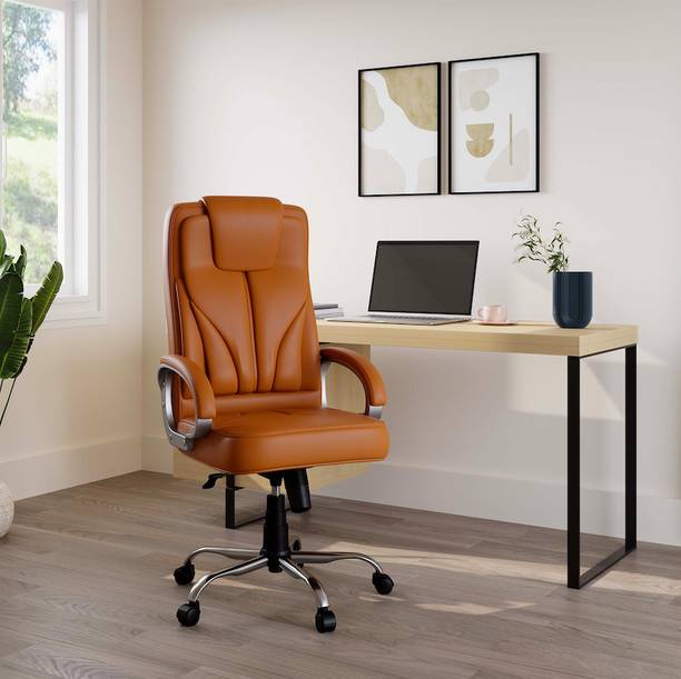 RM HOME Jones Leatherette Office Executive Chair