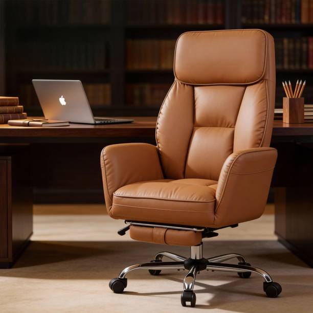 Drogo Ergonomic Computer Office Chair for Work from Home with High Back, Cushion Seat Mesh Office Executive Chair
