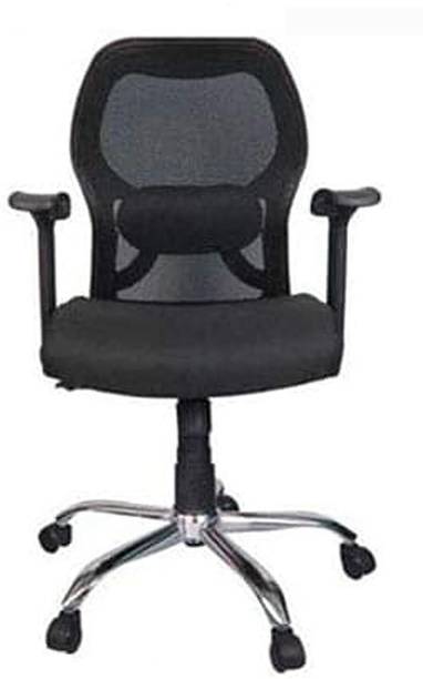 MAESTRO Ergonomic Low Back Office Chair Adjustable Height For Home & Office Seat Cover Fabric Office Conference Chair