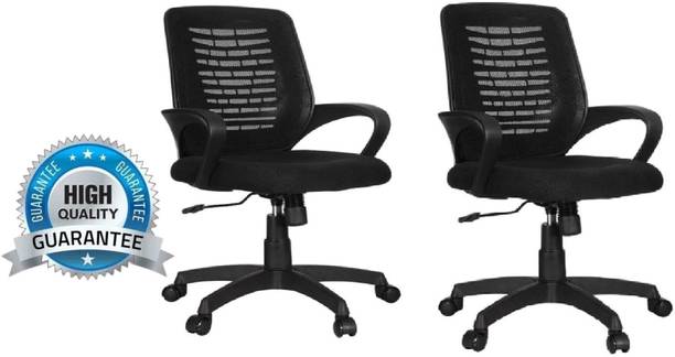 MAESTRO SEATING SYSTEMS Home & Office Mesh Chair with Fixed Handles -Comfortable Desk Chair Office Chair Fabric Office Adjustable Arm Chair
