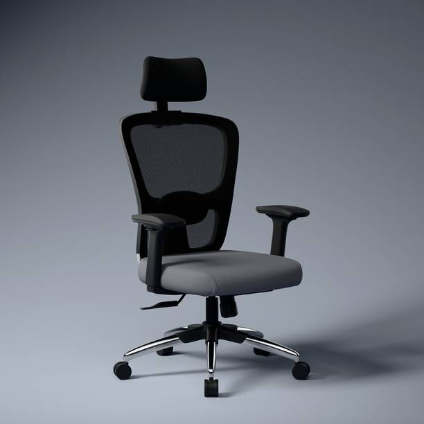 GREEN SOUL Jupiter Pro Ergonomic| Office4D Armrest|2D Lumbar Support|3D Headrest Mesh Office Adjustable Arm Chair