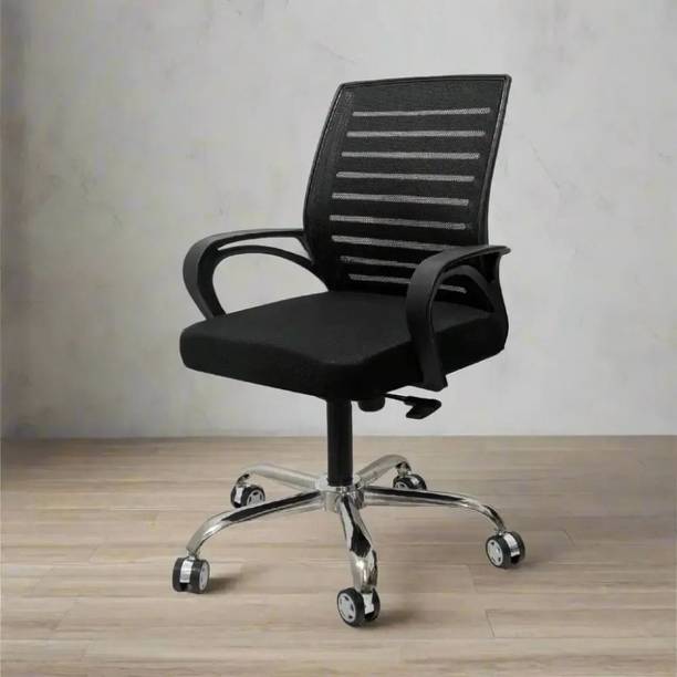 LivIn Styles Office Chair, Computer Chair, Revolving Chair and Study Chair Fabric, Mesh Office Executive Chair