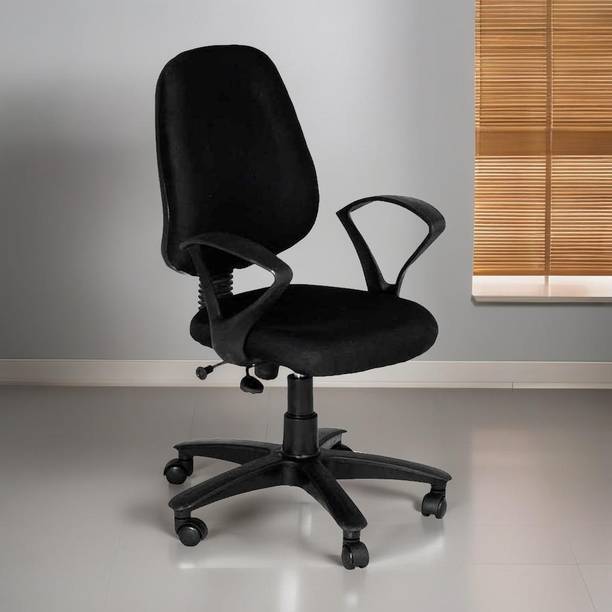 Fashionable life Bz Cotton Blend Office Arm Chair
