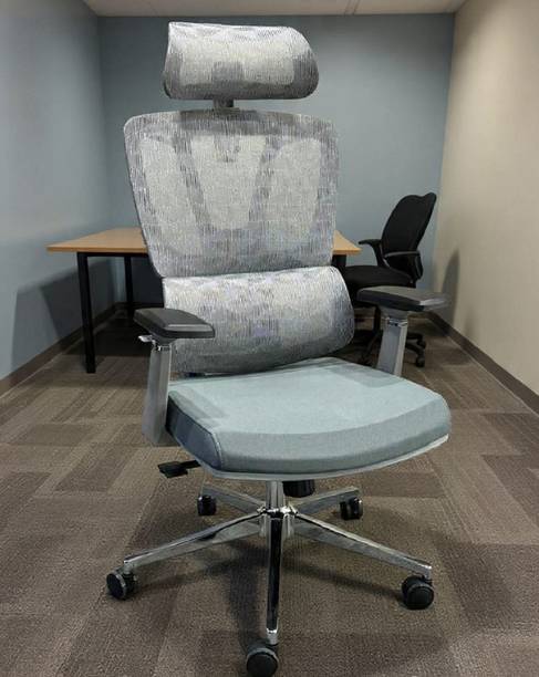 MSR Msr Premium Mesh Office Chair Executive Chair With Adjustable Headrest, Mesh Office Adjustable Arm Chair