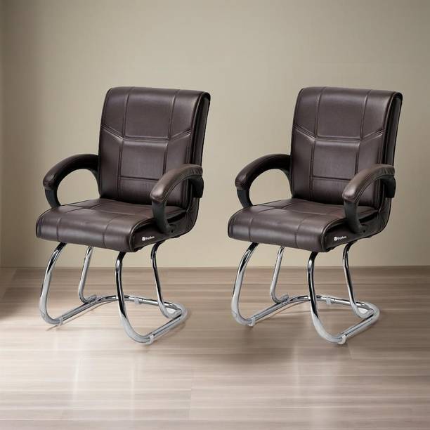 KITHANIA Comfortable Ergonomic Home & Office Study Reception Leather Office Executive Chair