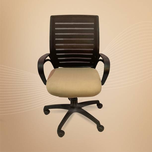 ACTIVA Jerry Executive Office & Study Chair|Adjustable Height & 360° Swivel Wheels| Leatherette Office Executive Chair
