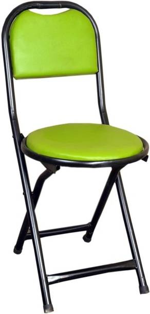 DPI Folding Stool Chair with Foot Rest for Home & Kitchen/Restaurant Cotton Study Folding Chair