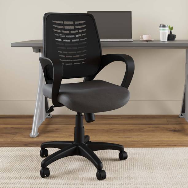 Flipkart Perfect Homes Mesh Mid-Century Drafting Staff, Workstation, Desk Mesh Office Executive Chair