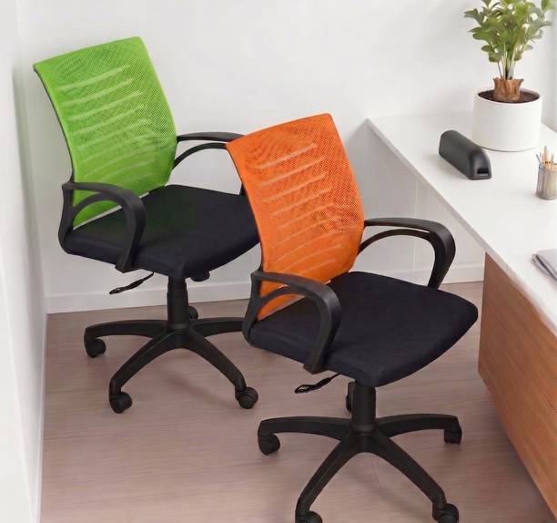 MAESTRO SEATING SYSTEMS Heavy-Duty Mesh Executive Office Chair with Armrests Leather Office Executive Chair