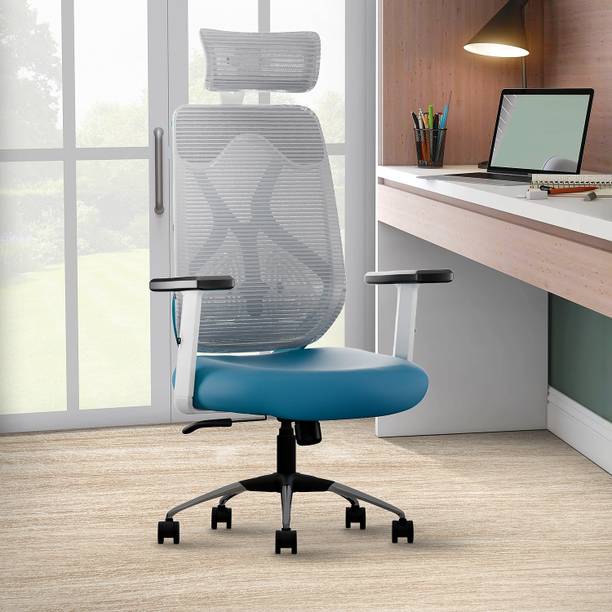 CELLBELL C190 Berlin Imported Pneumatic Hydraulic | Ergonomic High Back Mesh Office Adjustable Arm Chair