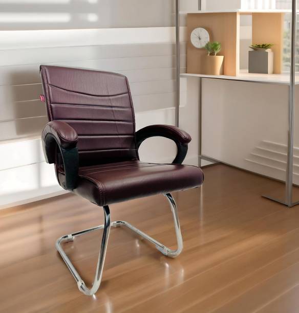 P P CHAIR Smart Visitor Chair S Type Steel Frame Ultimate Comfort Perfect for Any Setting Leatherette Office Visitor Chair