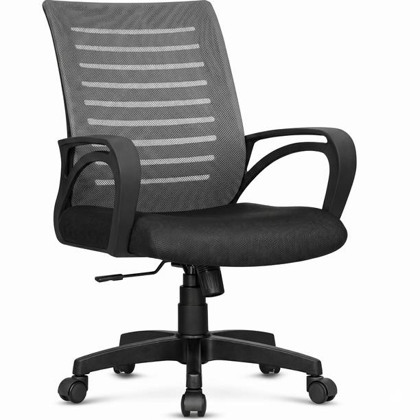 Vistro Height Adjustable Doctor Stool with Cushioned Seat Leather Office Executive Chair
