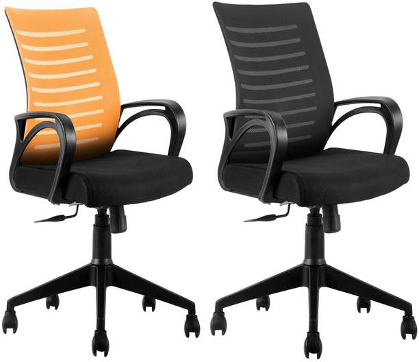 MAESTRO SEATING SYSTEMS Heavy-Duty Mesh Executive Office Chair with Armrests Leather Office Executive Chair