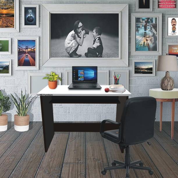 NE Furniture Study Table Computer Desk Home/Office Desk 29.52 Inch Height Engineered Wood Study Table
