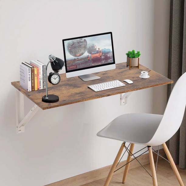 wall mounted Study Table, Office Table, Utility Table, Laptop Desk for Home and Office Engineered Wood Multipurpose Table