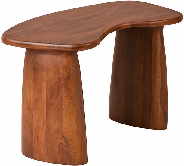 TIMBERTRIBE Mango Wood Desk | Office Desk | Wooden Office Table for Work from Home Solid Wood Multipurpose Table
