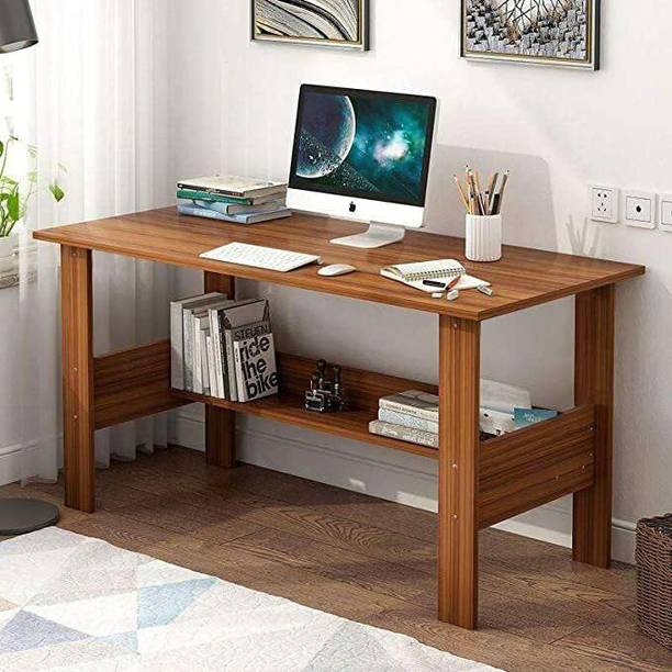 lukzer Laptop Study Table Office Home Workstation Modern Computer Desk Engineered Wood Study Table
