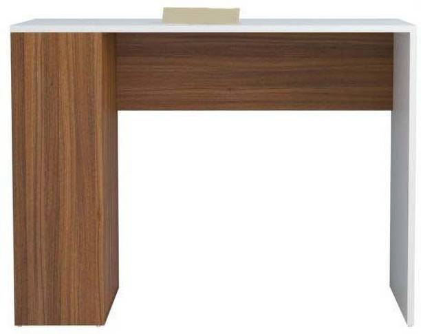 Floresta Wud Saber Study Table with Side Shelves Engineered Wood Study Table