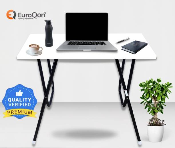 EuroQon Space Saver Foldable Engineered Wood Study Table