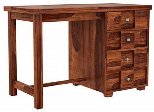 Wood Print STUDY TABLE Solid Wood Study Table