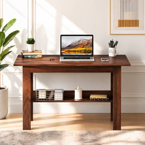 SPYDER HOME DECORE Multipurpose Portable Study Desk, Office Desk, Kids Desk Table Engineered Wood Study Table