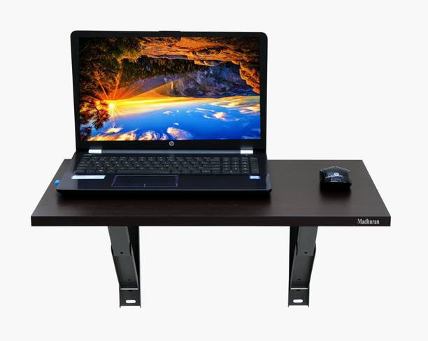Madhuran Madhuran Wall mounted Minielara Wenge Engineered Wood Study Table