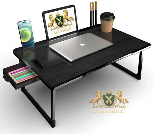 XALVIREX BLACK COTTED Solid Wood Study Table