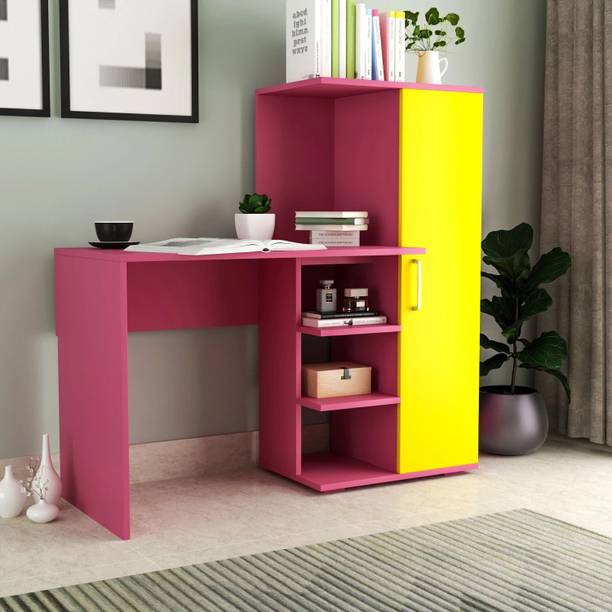 Floresta Wud Engineer Wood Study Table | Wooden Computer Desk | Office Table | Study Table | Engineered Wood Study Table