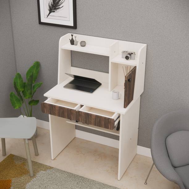 woodies Multipurpose Hutch Desk with Drawer & Termites resistance Engineered Wood Multipurpose Table