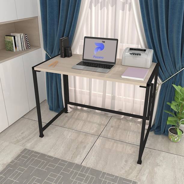 Pazano Multipurpose Desk For Writing, Study Table, Office Table, Computer Table, Work From Home Workstation Table (92x46x75cm) Engineered Wood Study Table