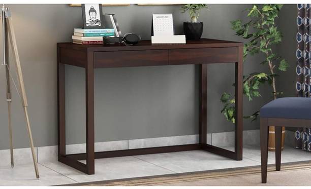 TRUE FURNITURE Rosewood Sheesham, Computer Desk Solid Wood Study Table