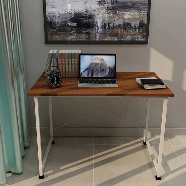 decormaster DM-2B- Multipurpose Table, Study Table, Office Table, Computer Table, 90x60x75CM Engineered Wood Office Table