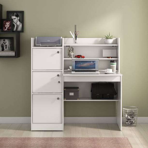 A GLOBIA CREATIONS Brook Engineered Wood Study Table