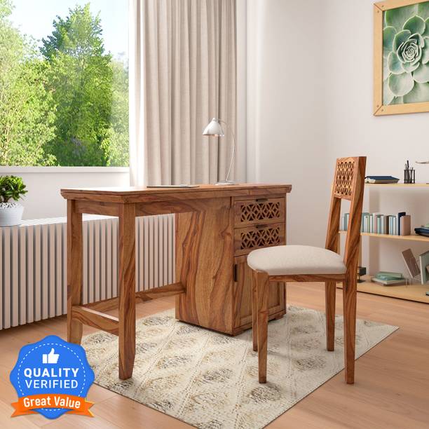 Flipkart Perfect Homes PureWood Sheesham Study Table