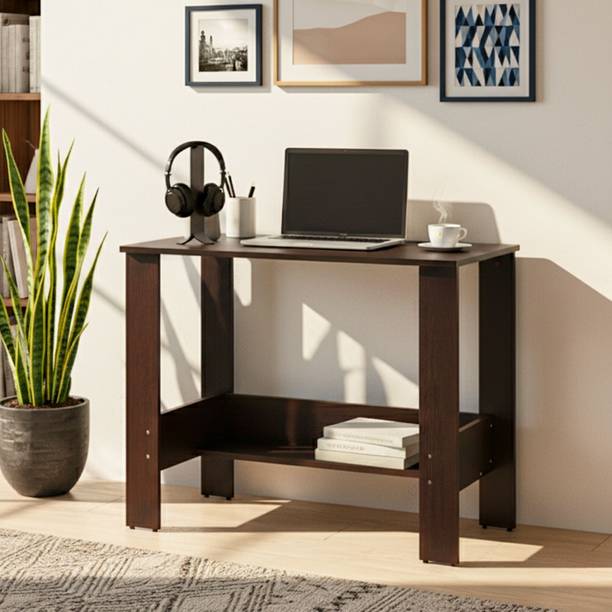 GREEN SOUL Indus Study Table for Home & Office|90cm|Minimalist Laptop & PC|IS3087 Certified Engineered Wood Study Table