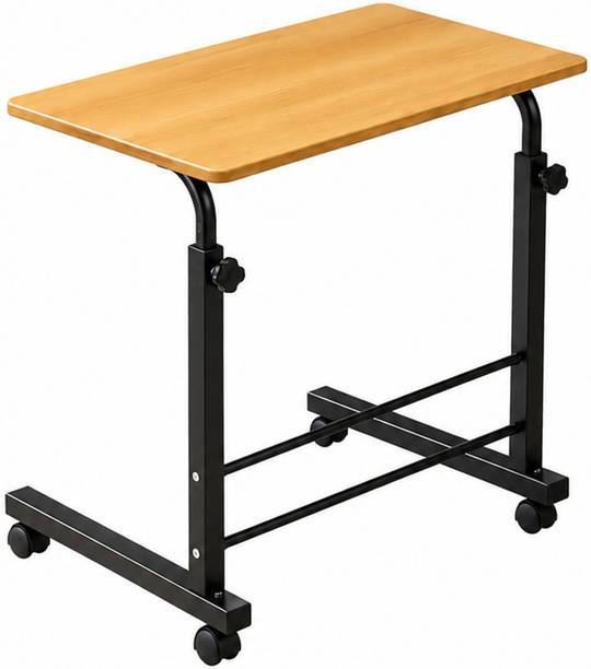 VIROVIA Adjustable Study Table for Home Office & Bed | Wooden Laptop Desk Solid Wood Multipurpose Table