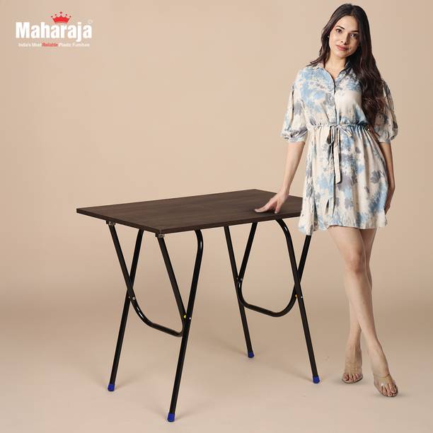 MAHARAJA Fordable Modern Design Table | Portable & Foldable Office Desk | Computer Table Engineered Wood Multipurpose Table