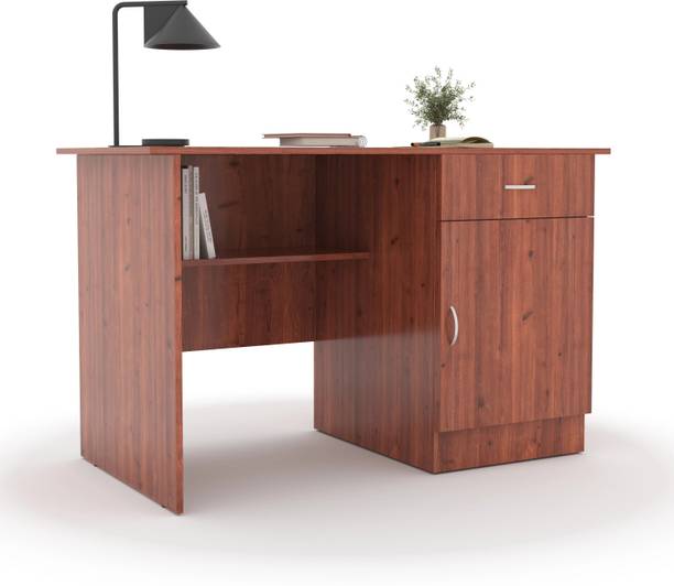 CREATIVE QUBE Engineered Wood Office Table