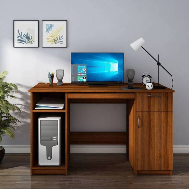 Floresta Wud Engineer Wood Study Table | Wooden Computer Desk | Office Table | Study Table | Engineered Wood Office Table