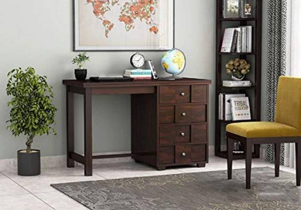 FURNISQUARE Sheesham Wood Computer/Study Table Work From Home Solid Wood Study Table