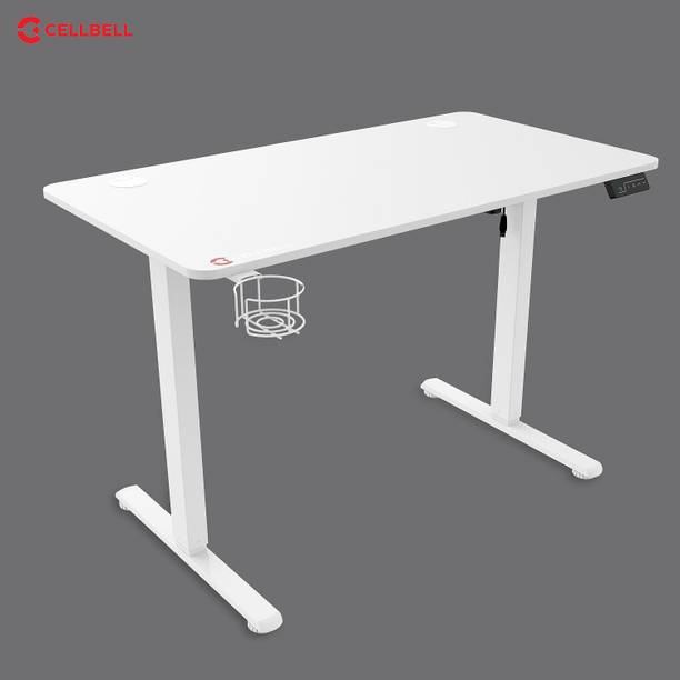 CELLBELL Ergolift Engineered Wood Office Table