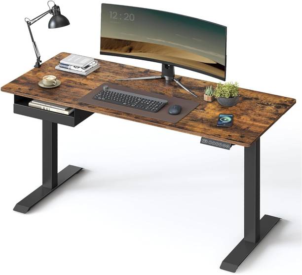 TEKAVO Model - B (120 CM Desk with Drawer) Engineered Wood Multipurpose Table