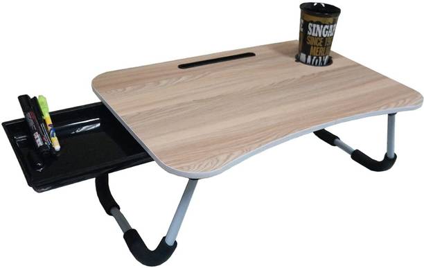 Muren Multipurpose Table/Office Table Stand/Laptop Table Foldable with storage Solid Wood Study Table
