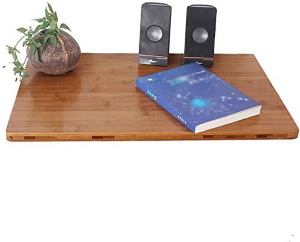 Indian Decor 95160 Wall-Mounted Folding Work from Home Desk/Computer Desk/Work Engineered Wood Multipurpose Table